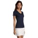 T-shirt femme col V 190g Imperial cadeau d’entreprise