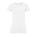 Tee-shirt col rond femme - MILLENIUM WOMEN -Blanc, textile Sol's publicitaire