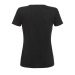 Fließendes Damen-T-Shirt mit V-Ausschnitt Motion, T-Shirt Frau Werbung