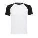 Camiseta bicolor de hombre con mangas raglán - FUNKY (3XL) regalo de empresa