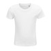 CRUSADER KIDS - Tee-shirt enfant jersey col rond ajusté - Blanc cadeau d’entreprise