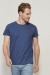 HOMBRES CRUZADAS - Camiseta de hombre de cuello redondo ajustada - Blanco regalo de empresa