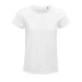 CRUSADER WOMEN - Tee-shirt femme jersey col rond ajusté - Blanc, textile Sol's publicitaire