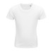 PIONEER KIDS - Kinder-T-Shirt aus Jersey mit Rundhalsausschnitt, eng anliegend - Weiß Geschäftsgeschenk