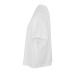 Tee-shirt blanc femme 100% coton bio boxy, textile divers écologique, recyclé, durable ou bio publicitaire