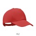 Casquette 5 pans SEOUL, textile Sol's publicitaire