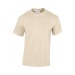 T-shirt manches courtes blanc et naturel Gildan regalo d'azienda