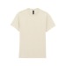 T-shirt manches courtes blanc et naturel Gildan, Textile Gildan pubblicitario