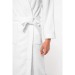 Peignoir col kimono blanc Kariban, peignoir publicitaire