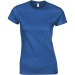 T-shirt femme blanc Gildan cadeau d’entreprise