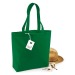 Sac shopping coton Organic Westford Mill, Bagagerie Westford Mill publicitaire