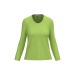 Tee-shirt femme manches longues encolure V Kariban cadeau d’entreprise