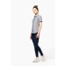 Chemise femme Oxford manches courtes Kariban, Textile Kariban pubblicitario