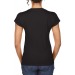 Camiseta de mujer con cuello en V Soft Style Gildan regalo de empresa