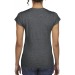 Camiseta de mujer con cuello en V Soft Style Gildan, Textil Gildan publicidad