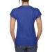 Camiseta de mujer con cuello en V Soft Style Gildan regalo de empresa