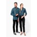 Chemise denim manches longues Kariban cadeau d’entreprise