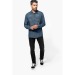 Chemise denim manches longues Kariban cadeau d’entreprise