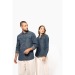 Chemise denim manches longues Kariban, Chemise en jean publicitaire