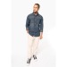 Chemise denim manches longues Kariban cadeau d’entreprise