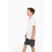 T-shirt sport manches courtes enfant - Blanc cadeau d’entreprise
