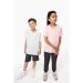 T-shirt sport manches courtes enfant - Blanc, vêtement enfant publicitaire