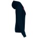 Sweat-shirt capuche contrastée femme cadeau d’entreprise