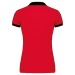 Polo piqué bicolore femme - Kariban, Textile Kariban reclame