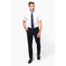 Chemise pilote manches courtes kariban, Chemise pilote publicitaire