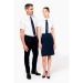 Chemise pilote manches courtes kariban, Chemise pilote publicitaire