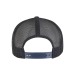 Casquette snapback trucker bicolore, Casquette à visière plate publicitaire