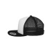 Casquette snapback trucker bicolore, Casquette à visière plate publicitaire