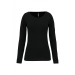 T-shirt col rond manches longues femme - kariban, Textile Kariban pubblicitario