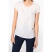 Blouse crêpe manches courtes femme - kariban, Textile Kariban publicitaire