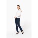 Blouse crêpe manches longues femme - kariban cadeau d’entreprise