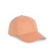 Casquette en coton biologique à sandwich contrasté - 6 panneaux cadeau d’entreprise
