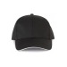 Casquette sandwich contrasté 6 panneaux Oeko-Tex, Bonnet et casquette durable reclame