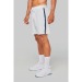 Short de padel bicolore homme, Short publicitaire