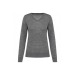 Pull Mérinos col V femme, Pull publicitaire