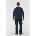 Sweat-shirt DayToDay poche contrasté unisexe, Sweat-shirt publicitaire