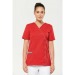 Blouse polycoton avec boutons-pression femme cadeau d’entreprise