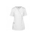 Blouse polycoton avec boutons-pression femme, blouse publicitaire