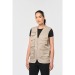 Gilet polycoton multipoches doublé unisexe, Gilet ou veste reporter multi-poches pubblicitario