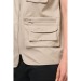 Gilet polycoton multipoches doublé unisexe, Gilet ou veste reporter multi-poches pubblicitario