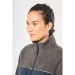 Veste micropolaire bicolore écoresponsable unisexe cadeau d’entreprise