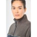 Veste micropolaire bicolore écoresponsable unisexe, veste de travail publicitaire
