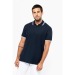 Polo homme manches courtes à rayures cadeau d’entreprise