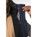 Parka 3-en-1 imperméable à capuche bicolore unisexe, Parka publicitaire