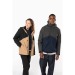 Parka 3-en-1 imperméable à capuche bicolore unisexe, Parka publicitaire