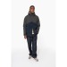 Parka 3-en-1 imperméable à capuche bicolore unisexe, Parka publicitaire